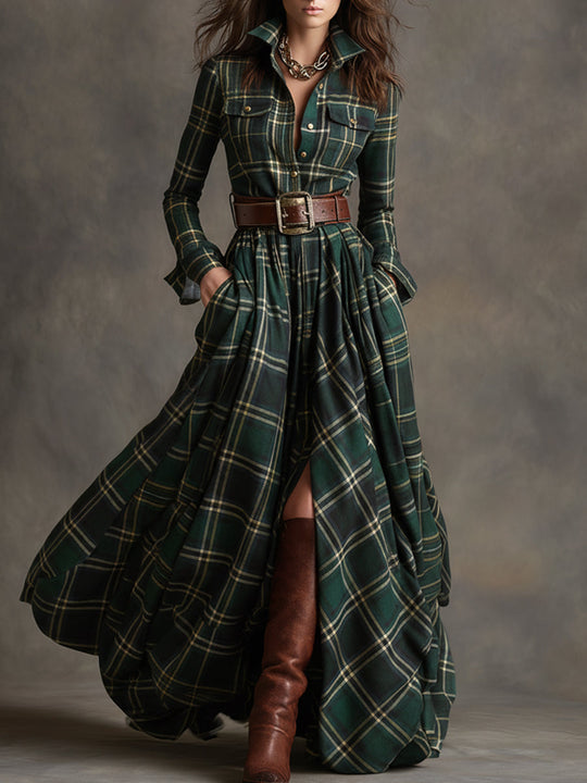 JOLENE™ | Belted Shirt Dress