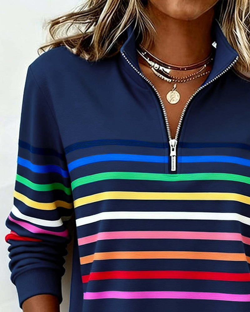 MARIE™ |Casual jumper with comfort and colourful style for every day