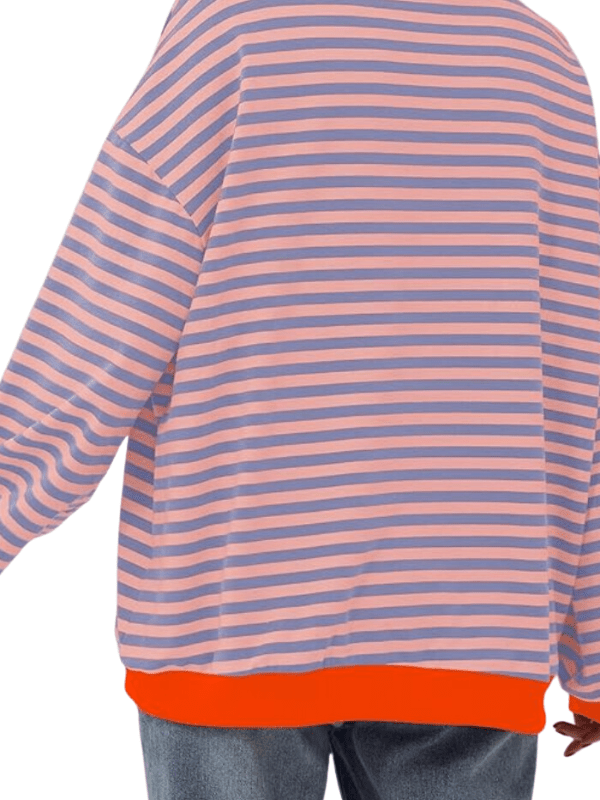 MAYA™ | Gestreifter Oversize-Pullover