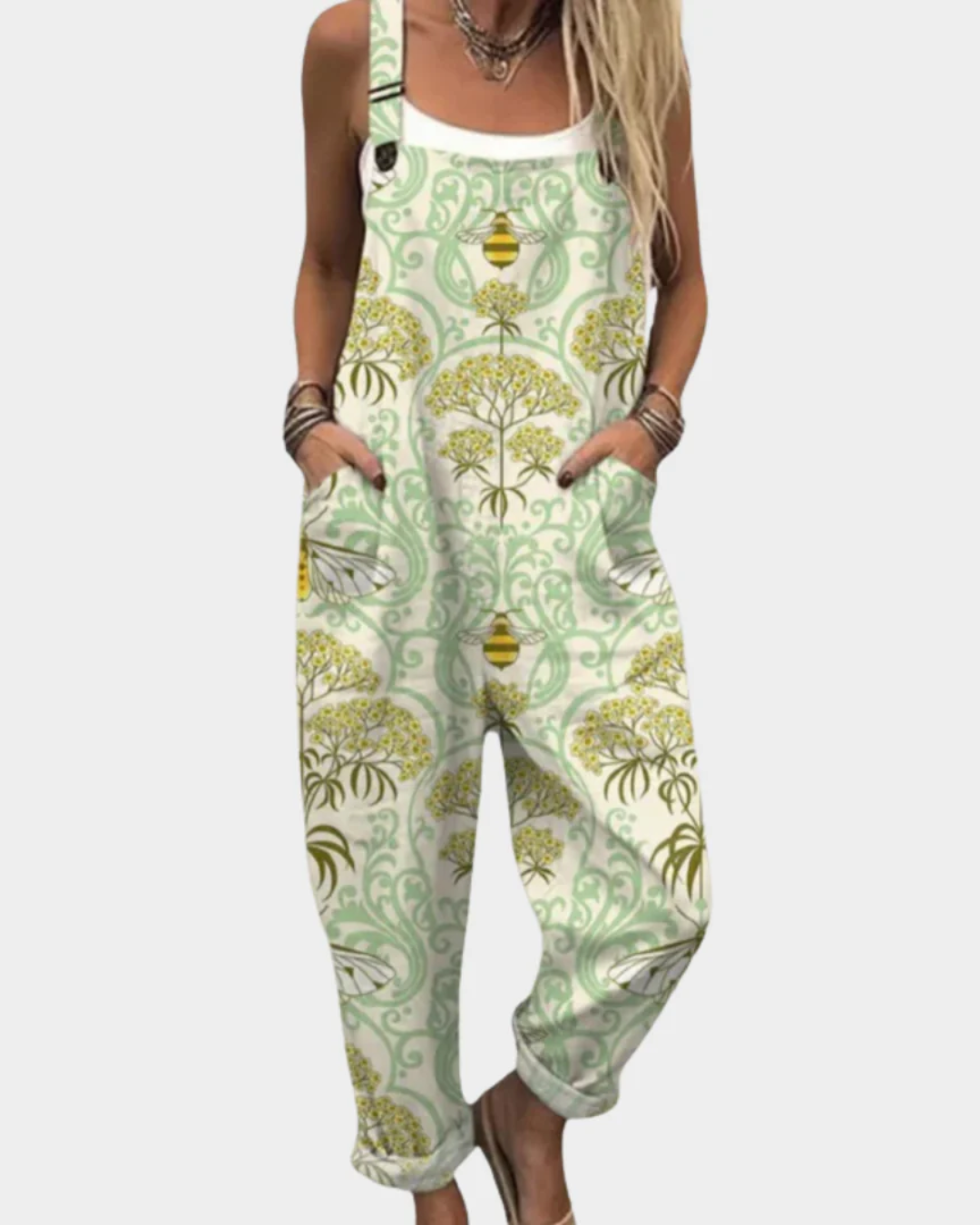 ELOWA™ | Printed Spring Overalls