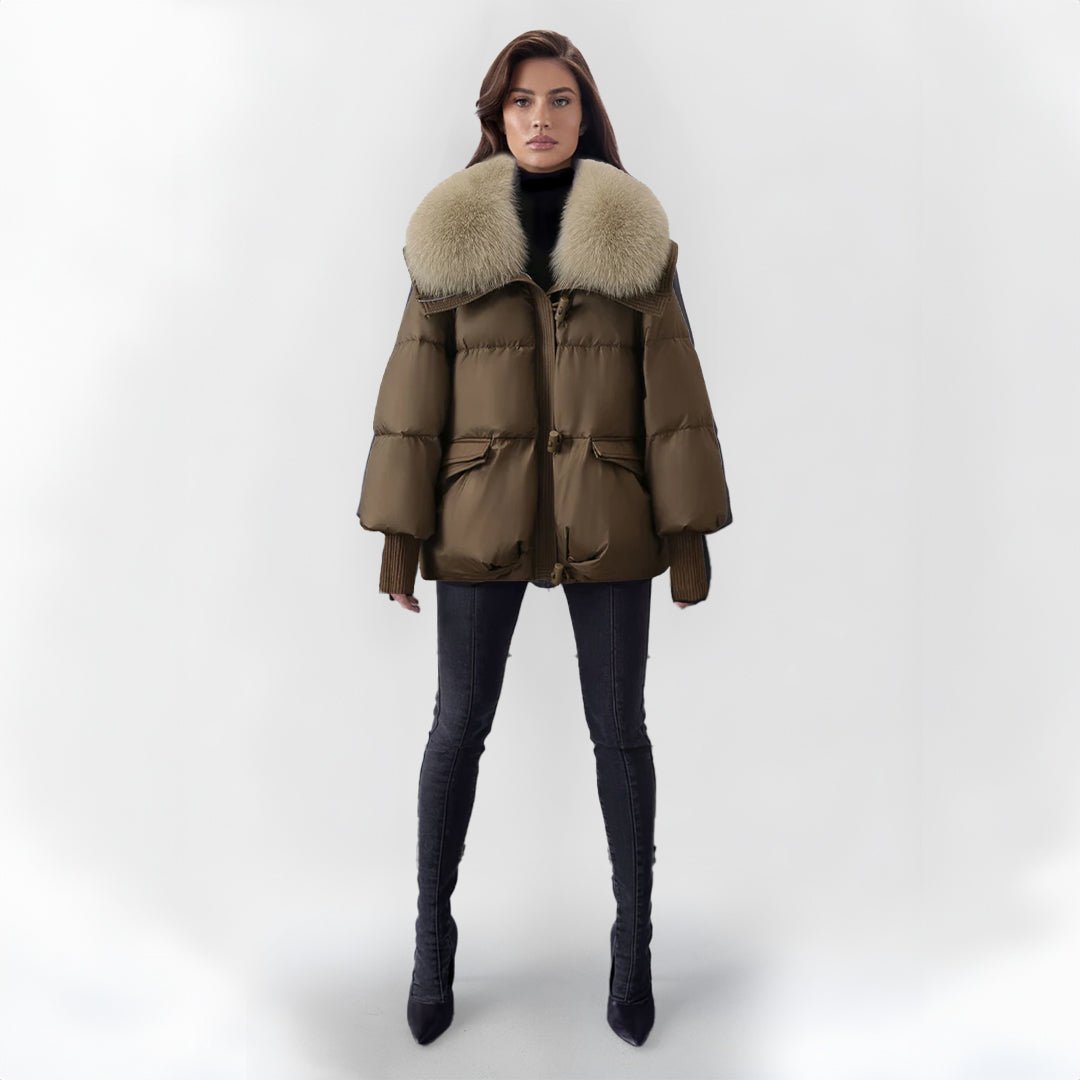 MENA™ | Die stilvolle Kunstfelljacke