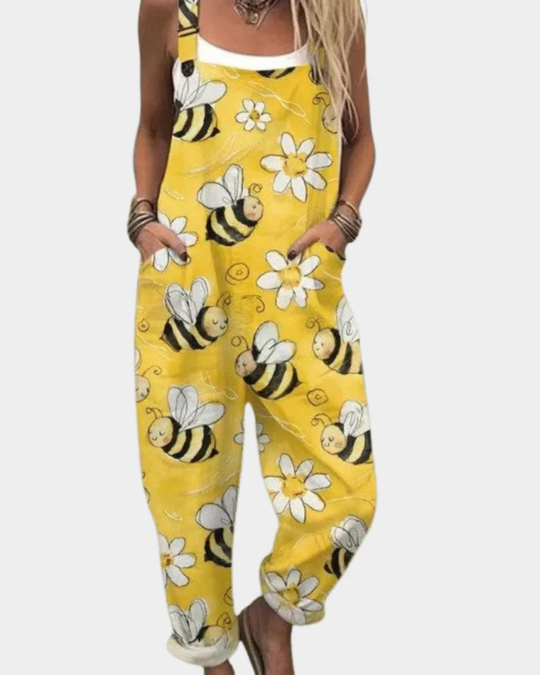 ELOWA™ | Printed Spring Overalls