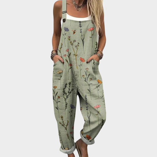ELOWA™ | Printed Spring Overalls