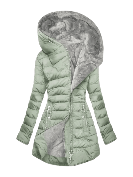 NOVÉE™ | Cosy jacket with faux fur lining