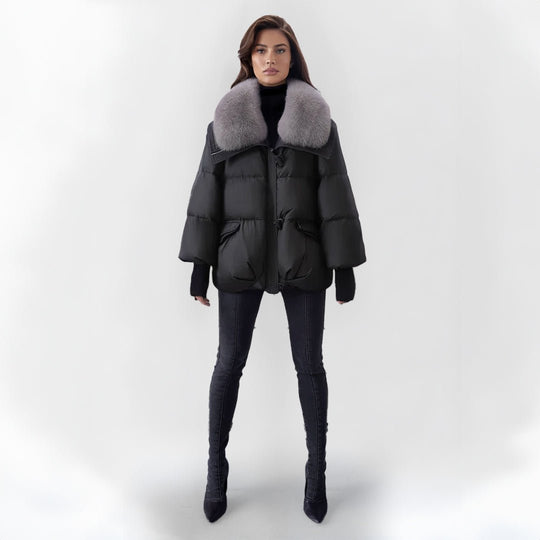 MENA™ | Die stilvolle Kunstfelljacke
