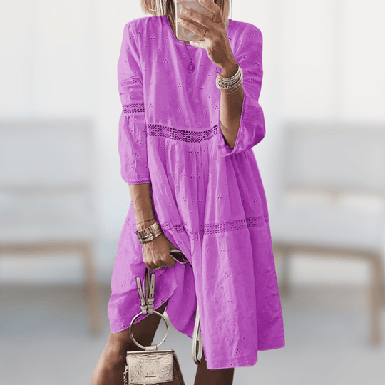 MIAH™ | Elegant embroidered dress
