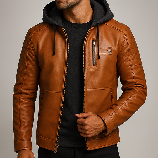WINSTON™ |Stylish and refined hooded jacket for men