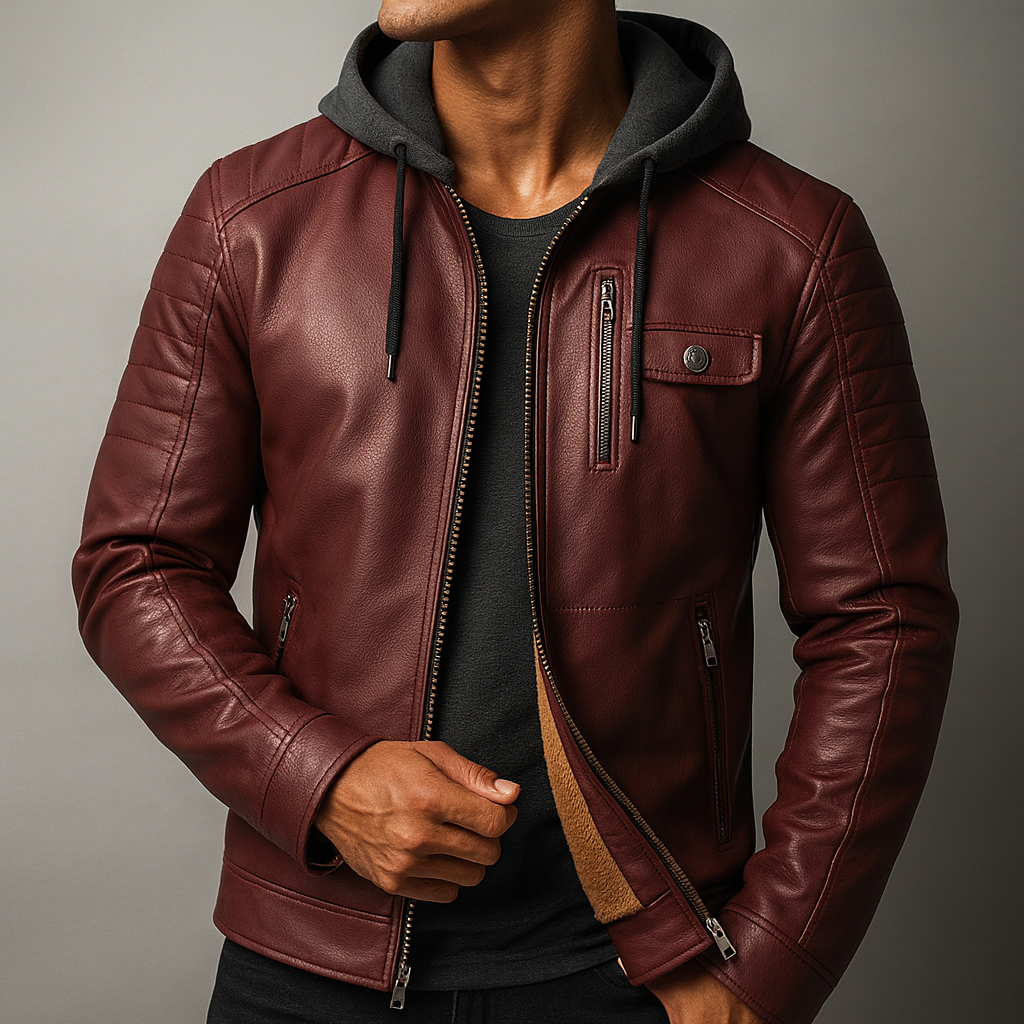 WINSTON™ |Stylish and refined hooded jacket for men
