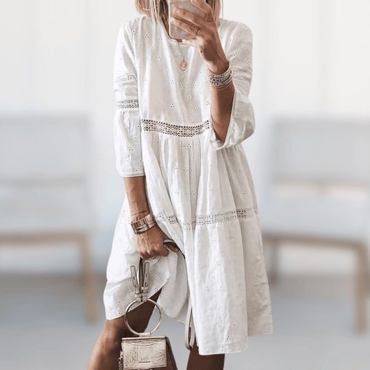 MIAH™ | Elegant embroidered dress