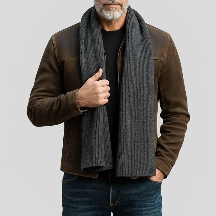 MALIOT™ | Suede Zip Jacket