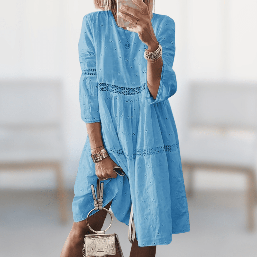 MIAH™ | Elegant embroidered dress