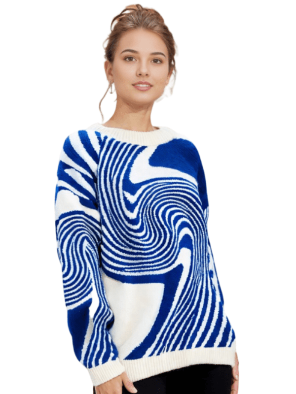 ADORE™ | Mediterraner Retro-Pullover
