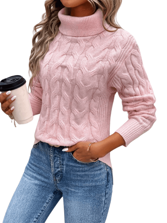 GIORGIA™ | Warmer Damen-Rollkragenpullover aus Strick