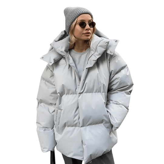 OSANG™ I Wattierte Jacke mit Kapuze aus Baumwolle
