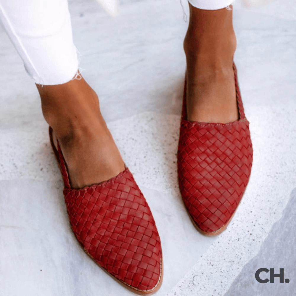 SOPHIE™ | Handgefertigte gewebte Sandalen