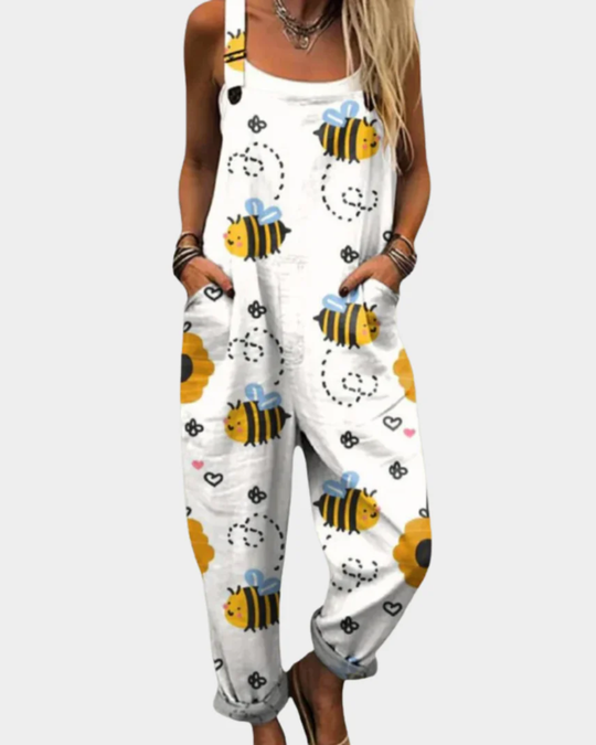 ELOWA™ | Printed Spring Overalls