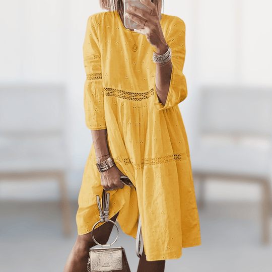 MIAH™ | Elegant embroidered dress