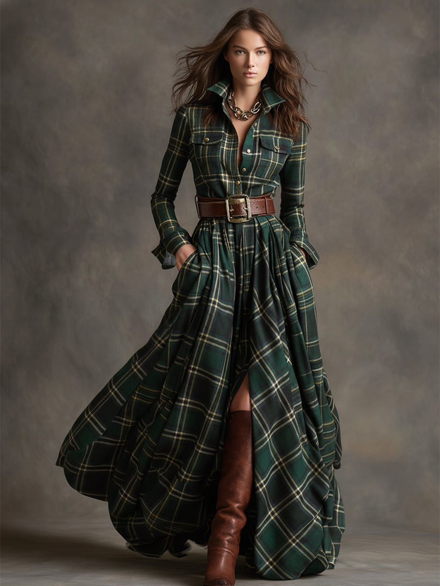 JOLENE™ | Belted Shirt Dress