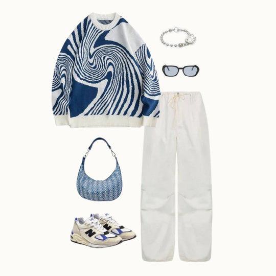 ADORE™ | Mediterraner Retro-Pullover