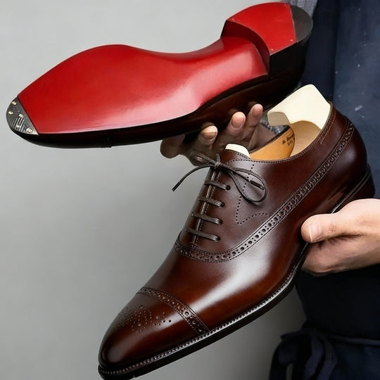 HARRY™ | Black Tuxedo Oxford shoes