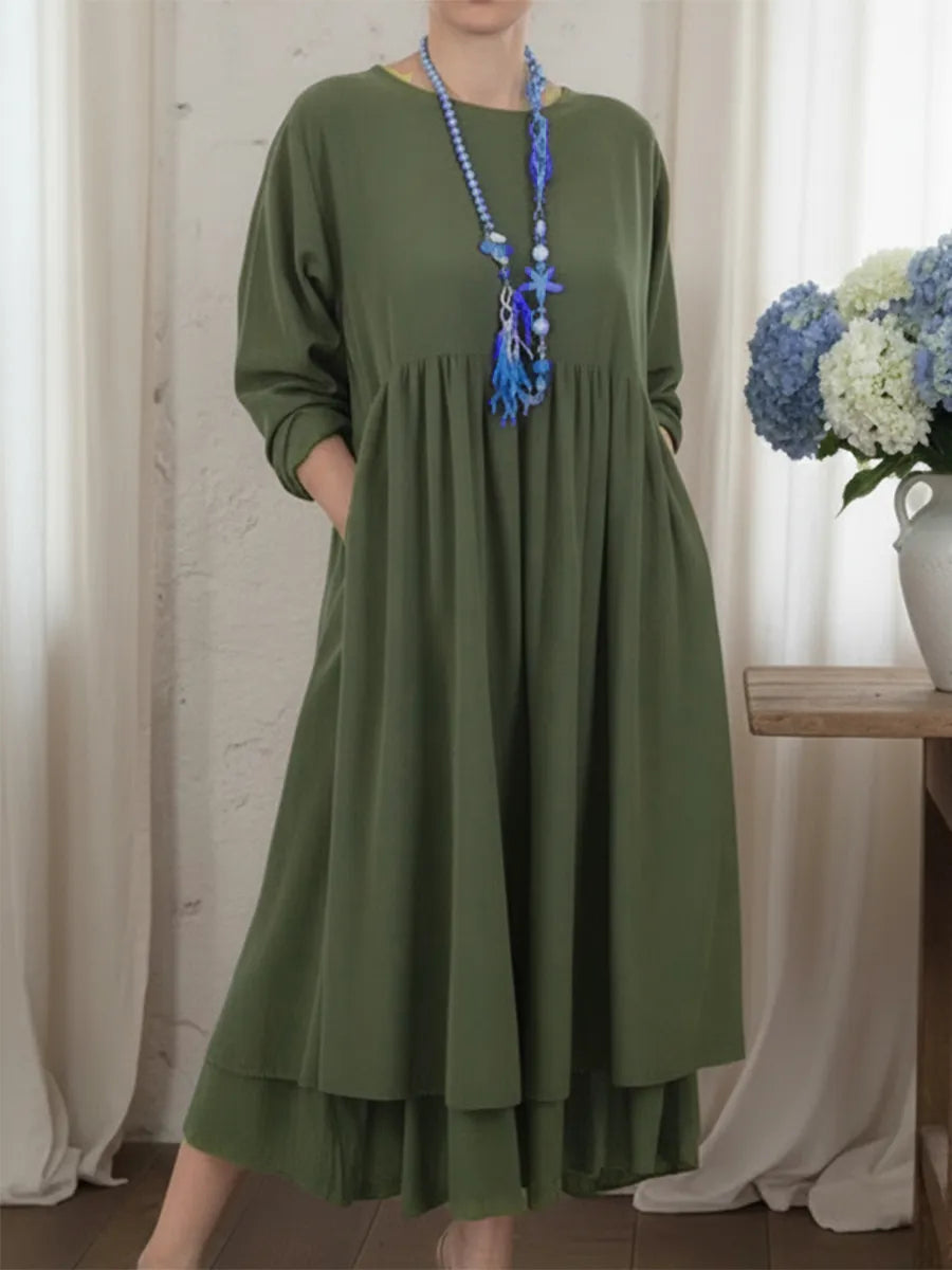 MELVARIA™ | Relaxed Midi Dress