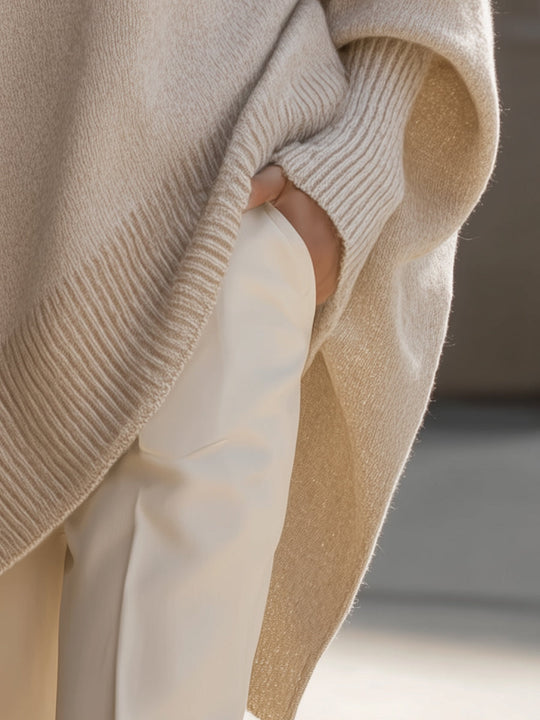 WENDY™ | SOPHISTICATED WOOL BLEND SWEATER