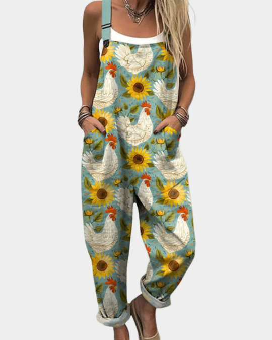 ELOWA™ | Printed Spring Overalls