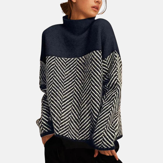 AVEA™ | Herringbone knit jumper