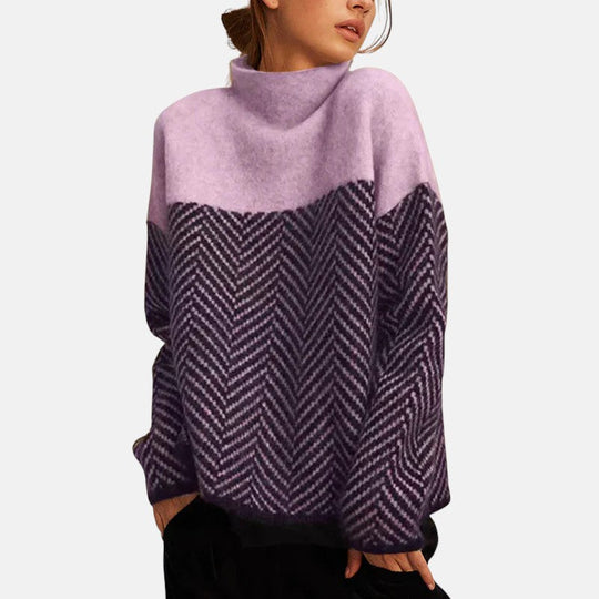 AVEA™ | Herringbone knit jumper