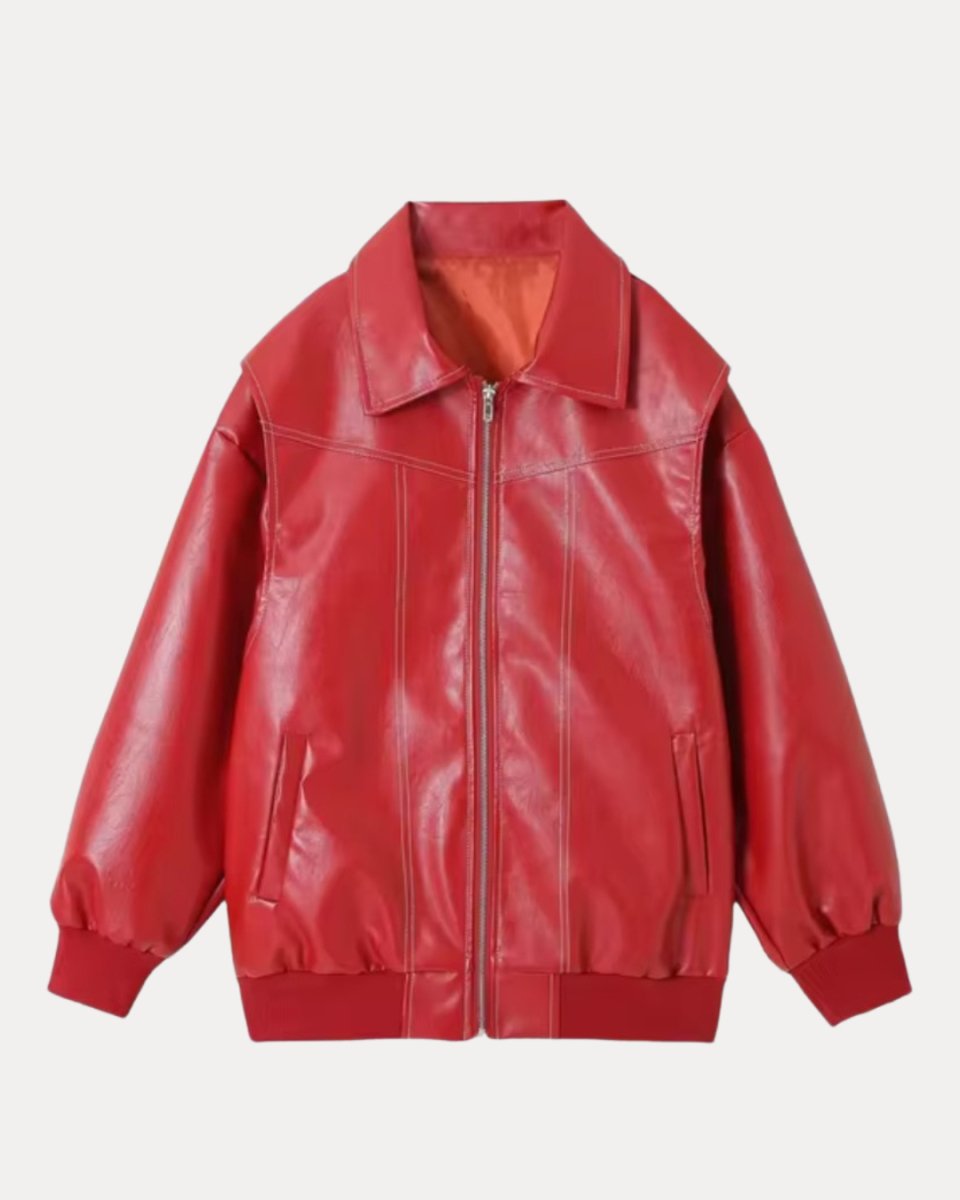 ALICE™ | Oversized Lederjacke