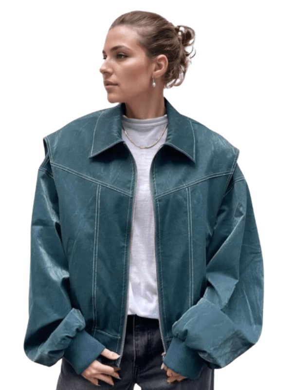 ALICE™ | Oversized Lederjacke