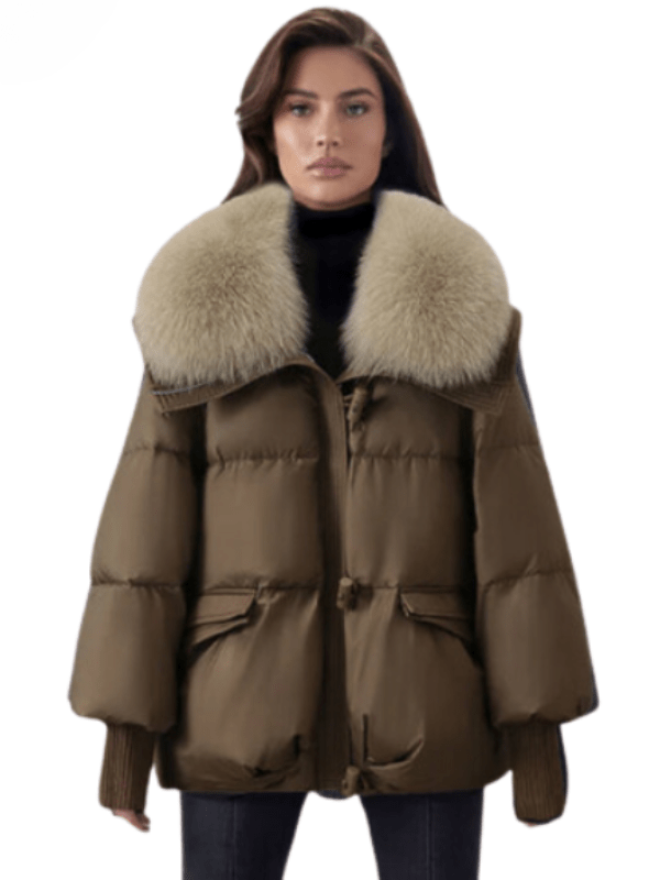 MENA™ | Die stilvolle Kunstfelljacke