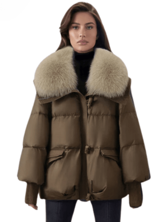 MENA™ | Die stilvolle Kunstfelljacke
