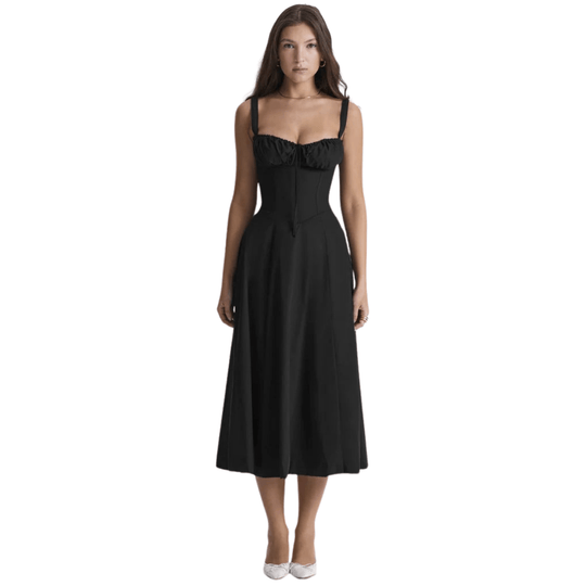 HAILEY™ | Florales Bustierkleid mit Taillenformung