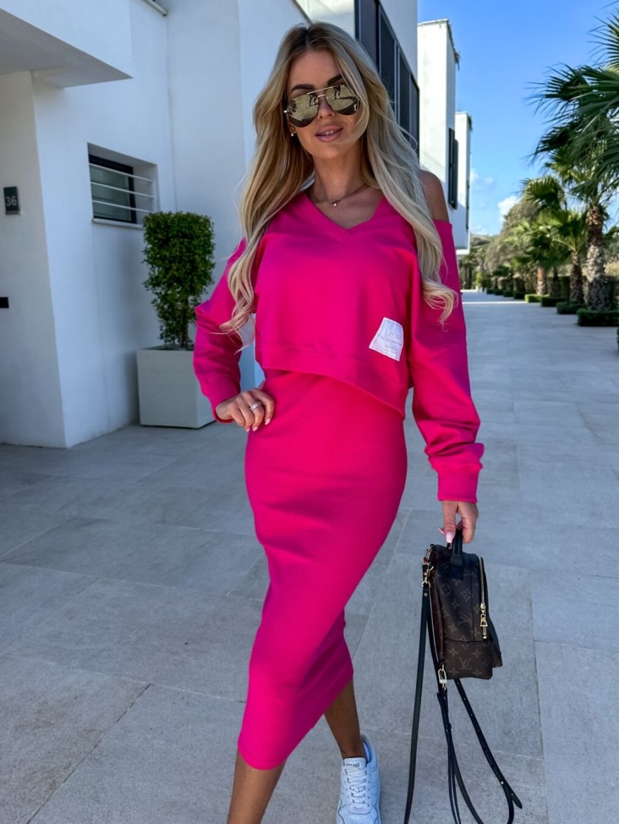 ANDREA™ | Casual sweatshirt and dress set