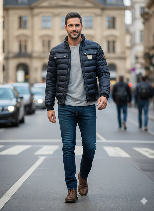 RIVERTON™ | Urban Voyager Padded Jacket