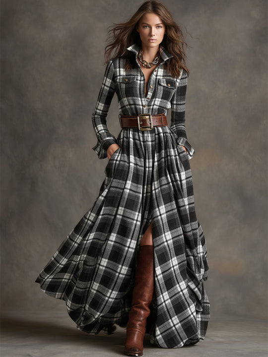 JOLENE™ | Belted Shirt Dress