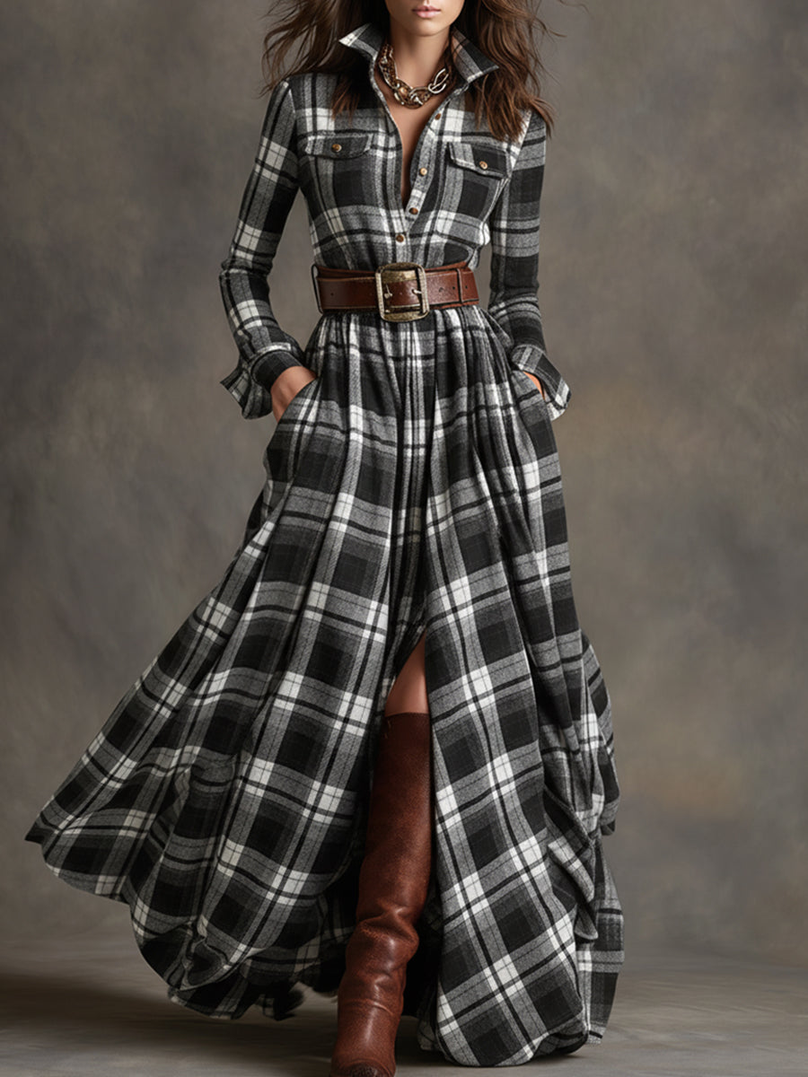 JOLENE™ | Belted Shirt Dress