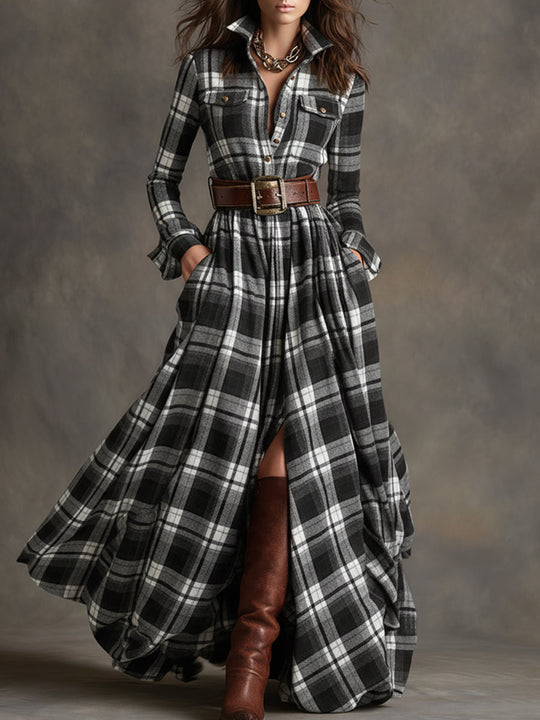 JOLENE™ | Belted Shirt Dress