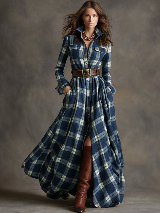 JOLENE™ | Belted Shirt Dress