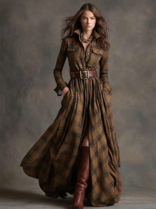 JOLENE™ | Belted Shirt Dress