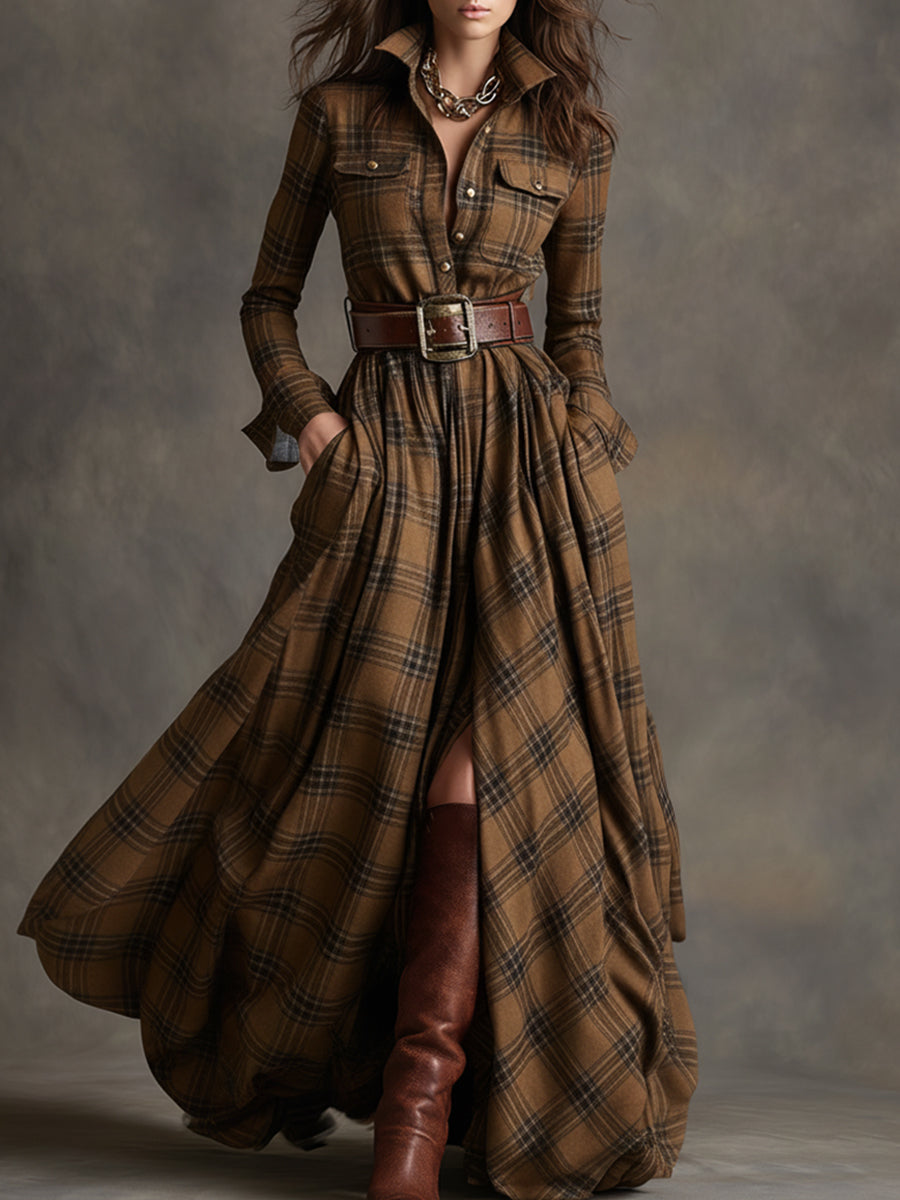 JOLENE™ | Belted Shirt Dress