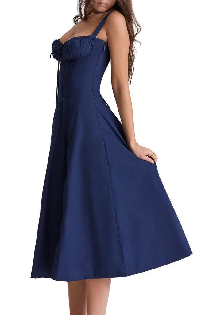 HAILEY™ | Florales Bustierkleid mit Taillenformung