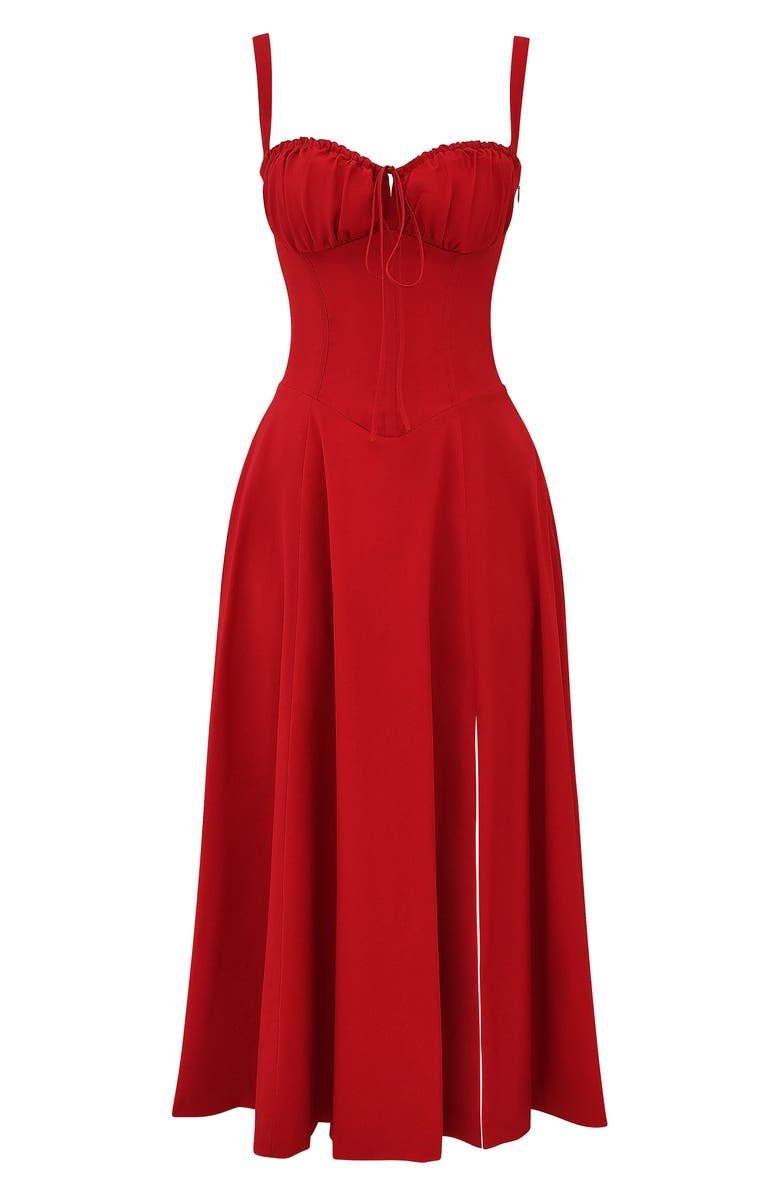 HAILEY™ | Florales Bustierkleid mit Taillenformung
