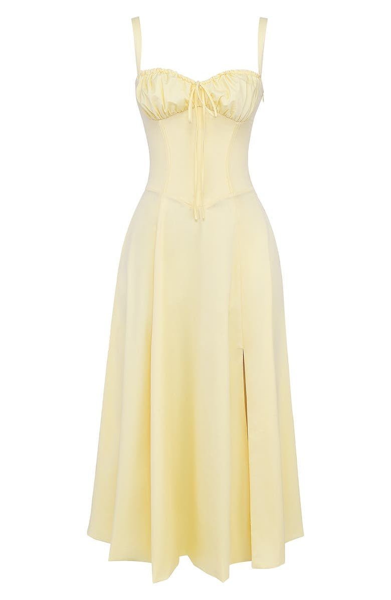HAILEY™ | Florales Bustierkleid mit Taillenformung