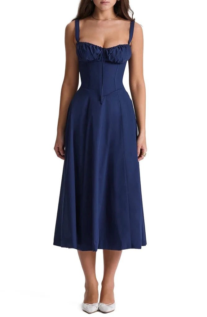 HAILEY™ | Florales Bustierkleid mit Taillenformung
