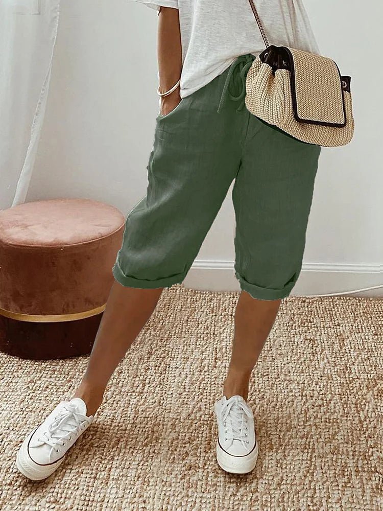 ROOS™ | Cotton Linen Spring Shorts