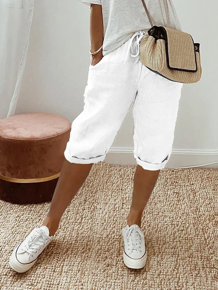 ROOS™ | Cotton Linen Spring Shorts