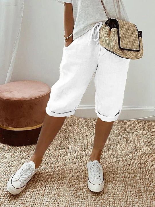 ROOS™ | Cotton Linen Spring Shorts