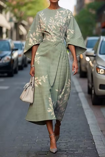 MOREEN™ | Elegant Floral Dress